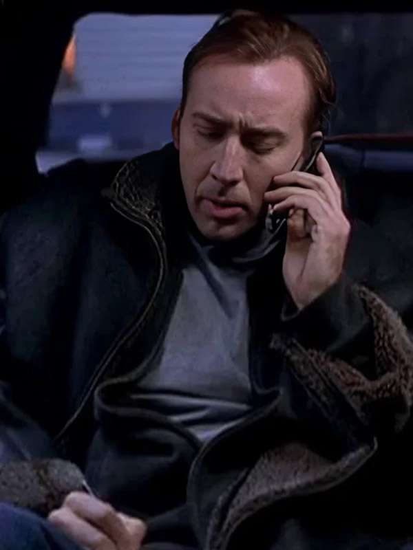 Nicolas Cage The Family Man 2000 Leather Jacket