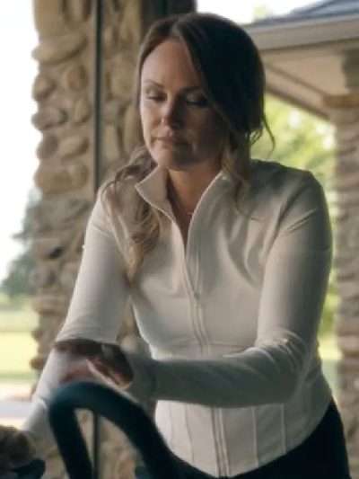 Malin Akerman The Hunting Wives White Jacket