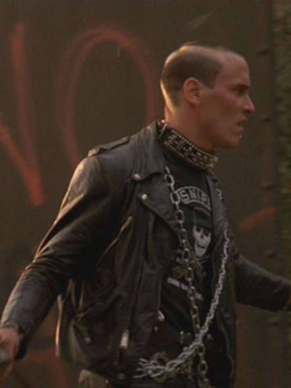 The Return of the Living Dead Mark Venturini Black Biker Jacket