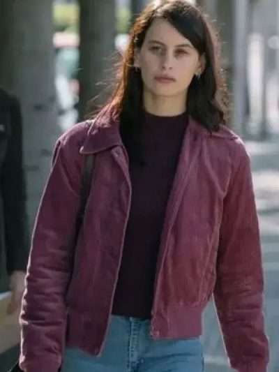 The Snow Girl Miren Rojo Purple Corduroy Jacket