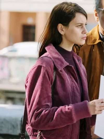 The Snow Girl Milena Smit Corduroy Jacket