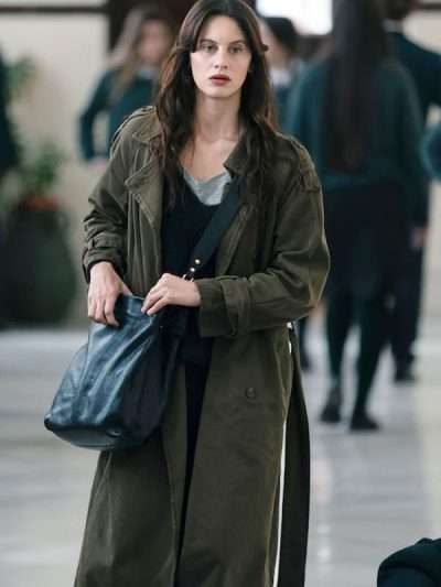 Milena Smit The Snow Girl S02 Green Coat