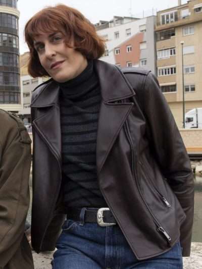 Aixa Villagrán The Snow Girl Leather Jacket