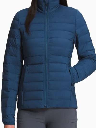 The Survivors 2025 Yerin Ha Blue Puffer Jacket