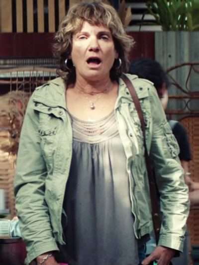 Catherine McClements The Survivors Green Jacket
