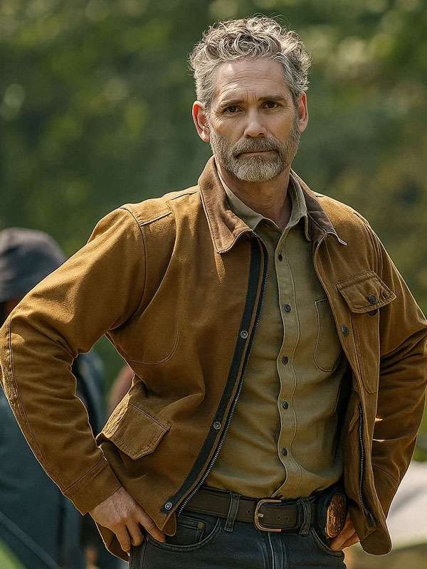 Untamed Eric Bana Brown Jacket