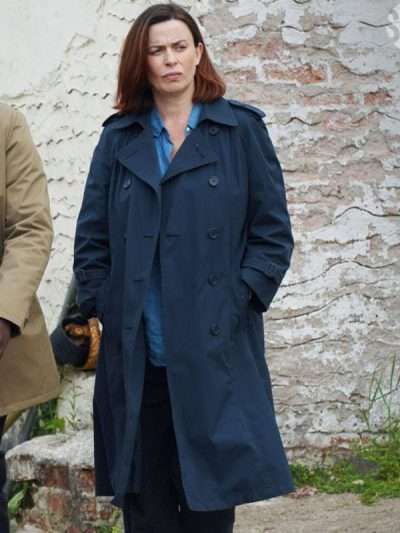 Shop DS Lola Franks We Hunt Together Blue Coat