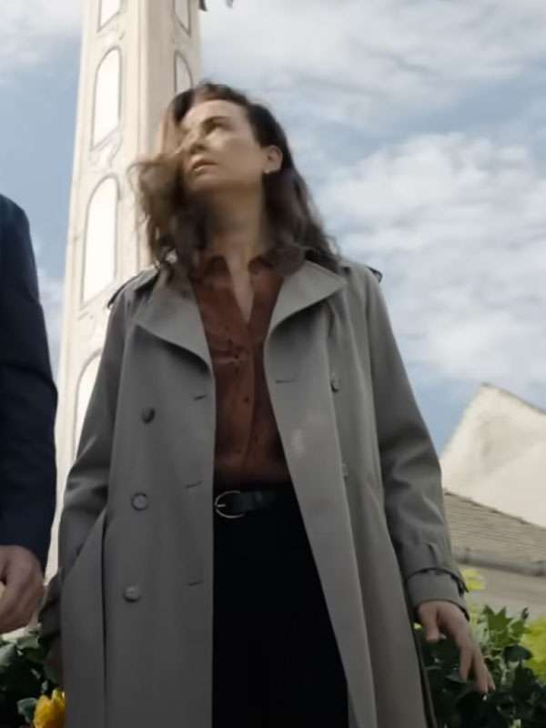Ziva David NCIS Tony and Ziva 2025 Trench Coat
