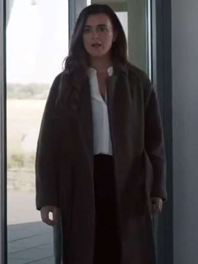 Ziva David NCIS Tony and Ziva Grey Wool Coat