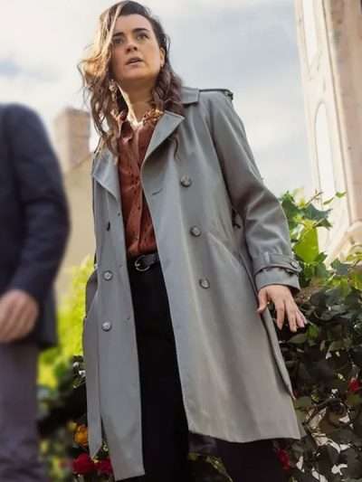 Ziva David NCIS Tony and Ziva Trench Coat