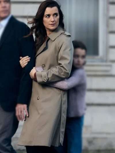 Ziva David NCIS Tony and Ziva Trench Coat