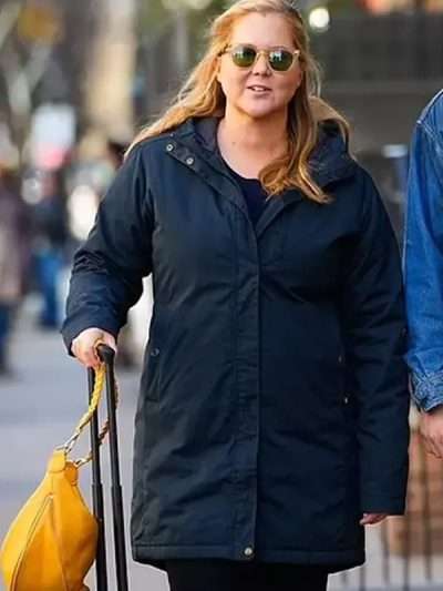 Life And Beth 2025 Amy Schumer Blue Parka Jacket