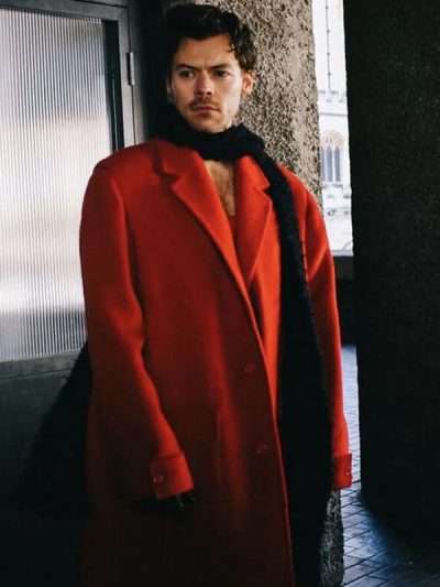 Harry Styles As It Was Red Trench Coat
