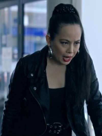 Bong Cha Bay of Fires Black Leather Jacket