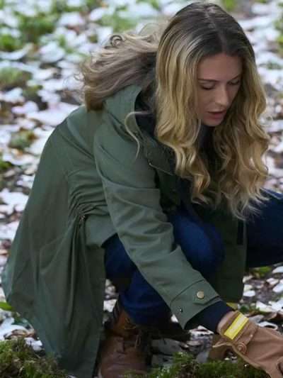 Alexa PenaVega Before Your Father Finds Us Green Jacket