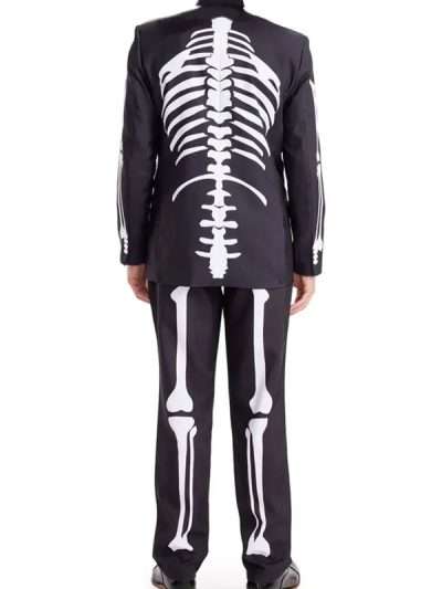 Skeleton Bones Costume Suit for Halloween