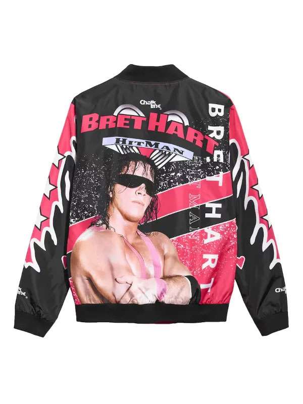 Bret Hart WWE Legends Bomber Jacket