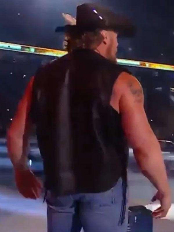 WWE SummerSlam Brock Lesnar Return Leather Vest