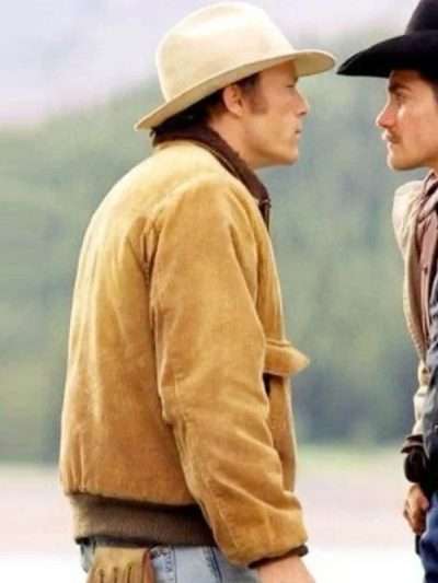 Ennis Del Mar Brokeback Mountain Brown Shearling Jacket