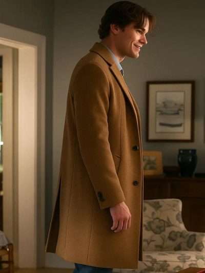 The Summer I Turned Pretty Christopher Briney Brown Coat