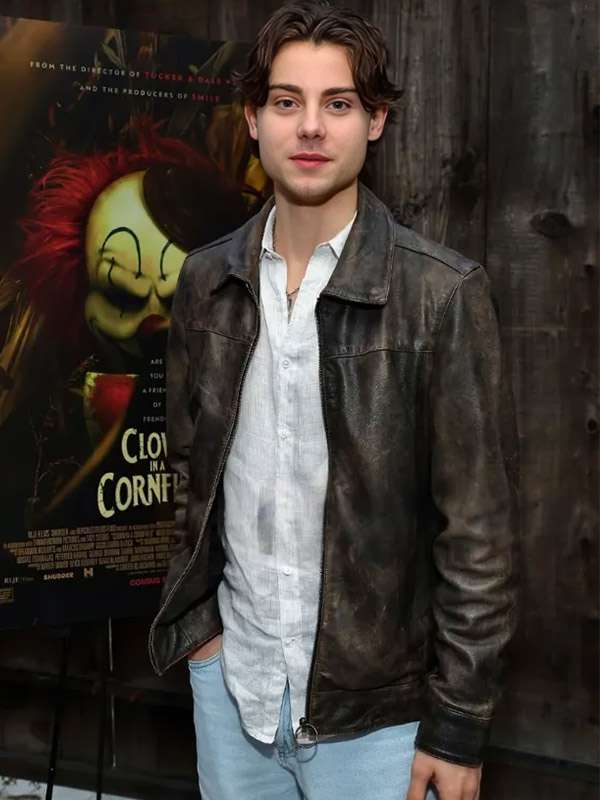 Clown in a Cornfield Carson MacCormac Brown Jacket