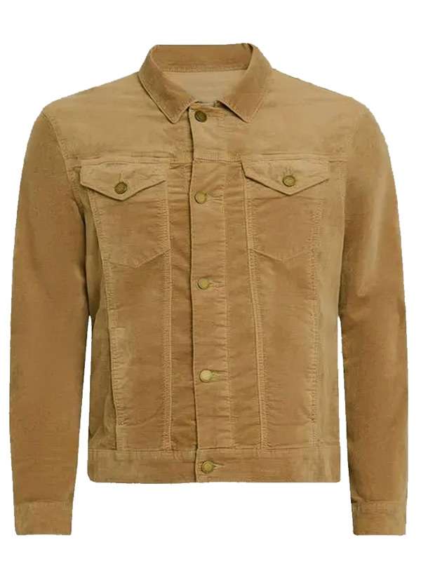 The Today Show Cole Swindell Brown Leather Jacket