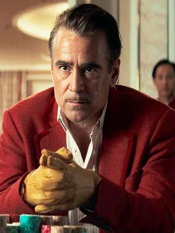 Ballad of a Small Player 2025 Lord Doyle Red Wool Blazer