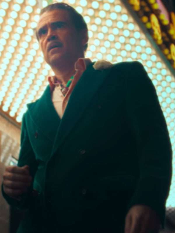 Colin Farrell Ballad of a Small Player Velvet Blazer