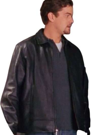 Dawson's Creek Pacey Witter Black Leather Jacket
