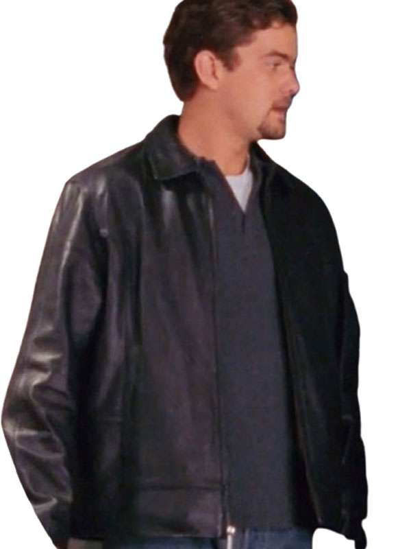 Dawson's Creek Pacey Witter Black Leather Jacket