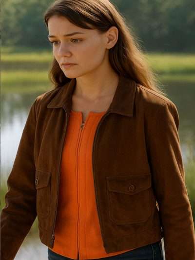 Joey Potter Dawsons Creek Brown Jacket