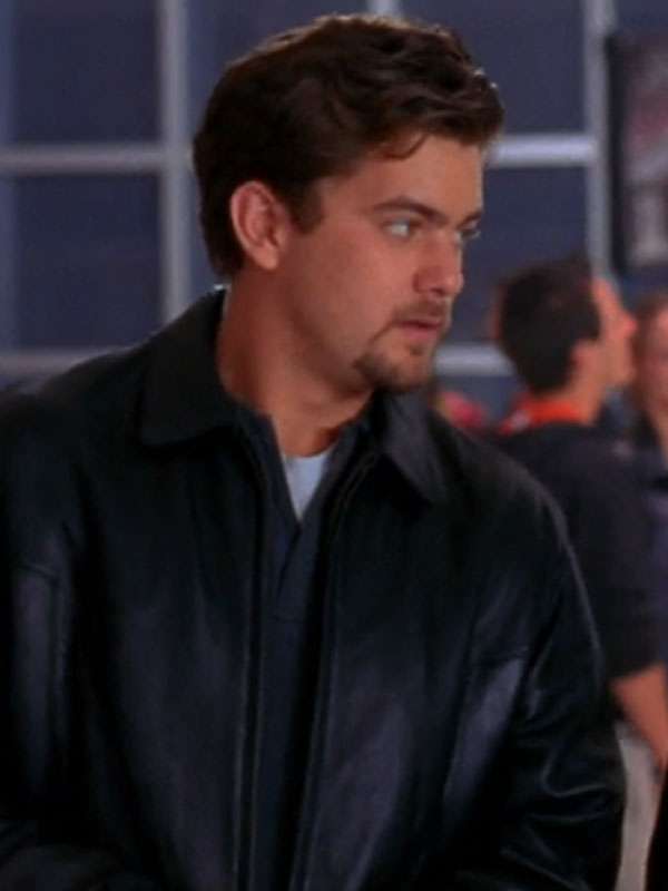 Dawson's Creek S06 Pacey Witter Black Leather Jacket