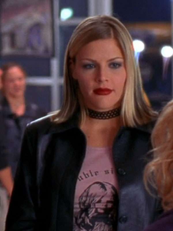 Busy Philipps Dawsons Creek Black Leather Jacket
