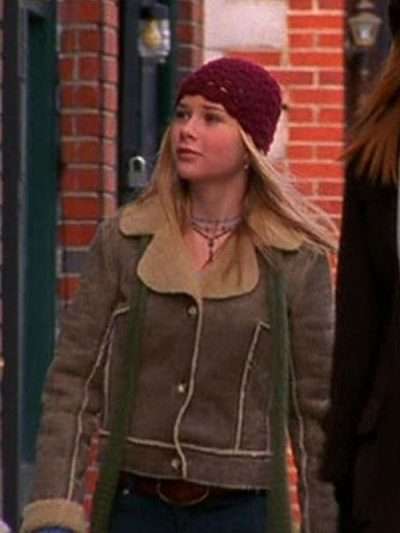 Mika Boorem Dawsons Creek Shearling Jacket