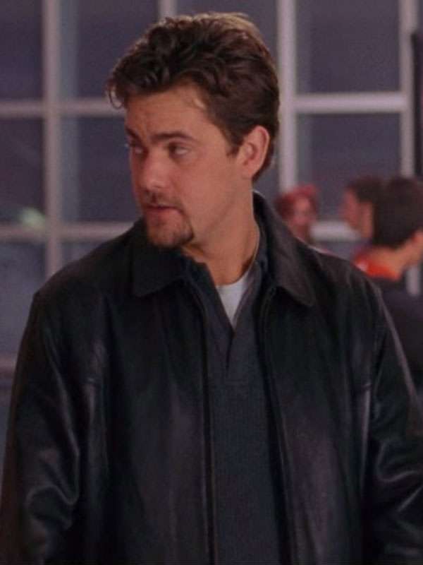 Dawson's Creek Pacey Witter Black Leather Jacket