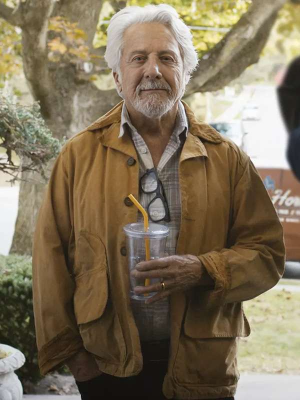 Tuner 2025 Dustin Hoffman Brown Cotton Jacket