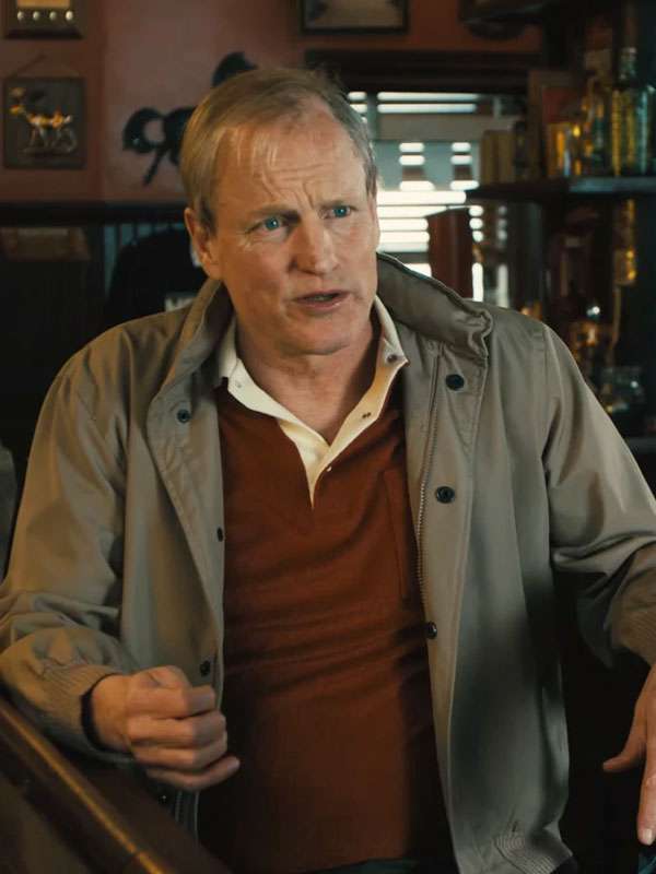 Ella McCay Woody Harrelson Bomber Jacket