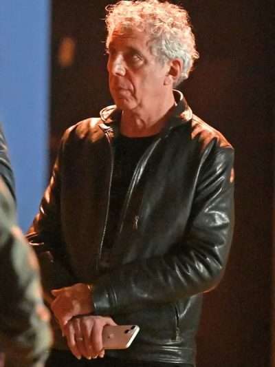 Eric Bogosian Talamasca The Secret Order 2025 Black Leather Jacket