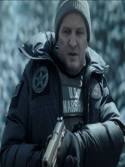 Frank Remnick The Last Frontier Black Puffer Hooded Jacket
