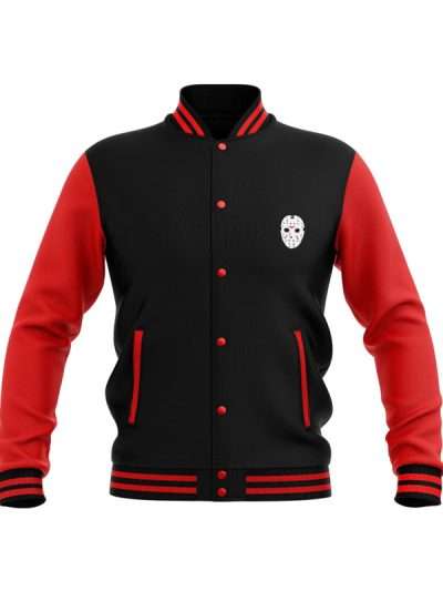 Friday the 13th Final Chapter Red and Black Varsity Jacket
