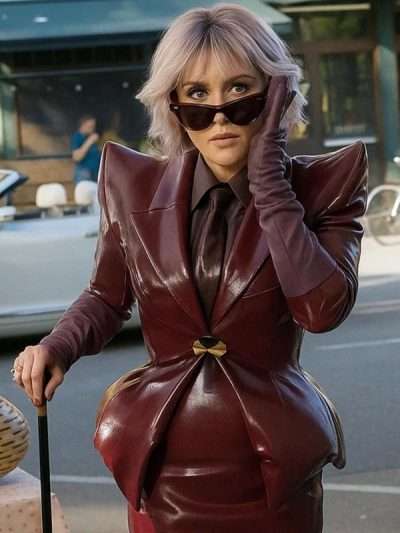 Gabby's Dollhouse The Movie 2025 Kristen Wiig Maroon Blazer