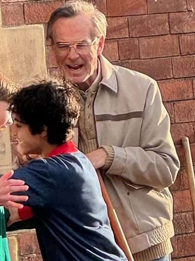 Giant 2025 Pierce Brosnan Beige Cotton Jacket