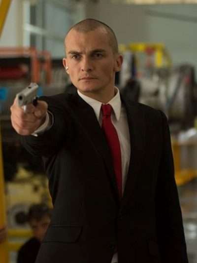 Rupert Friend Hitman Agent 47 Suit