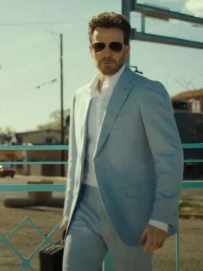 Honey Don’t! 2025 Chris Evans Blue Suit