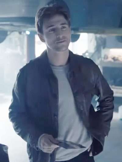 Movie If I Run 2025 Evan Roderick Leather Jacket