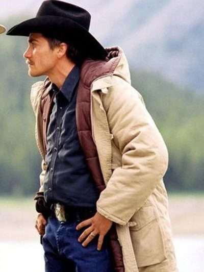 Brokeback Mountain Jake Gyllenhaal Beige Jacket