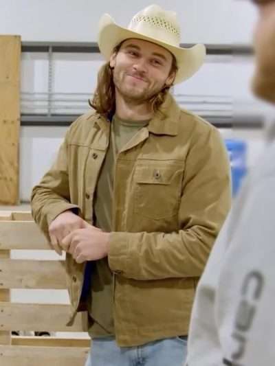 The McBee Dynasty S02 Jesse McBee Brown Cotton Jacket