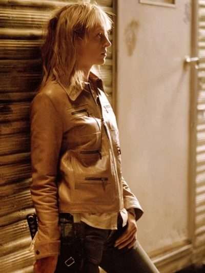 Movie Kill Bill Vol. 1 The Bride Brown Jacket