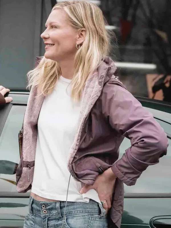 Kirsten Dunst Roofman Purple Jacket