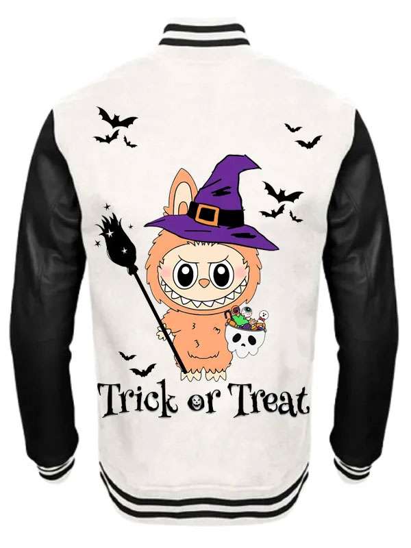 Labubu Trick or Treat Varsity Jacket